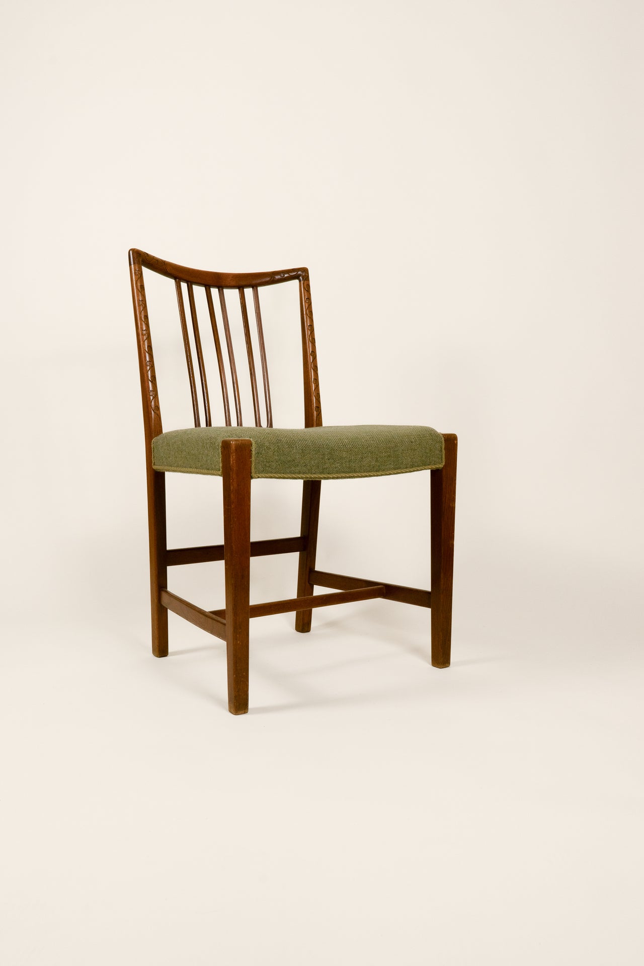 Hans Wegner Dining Chair in Green