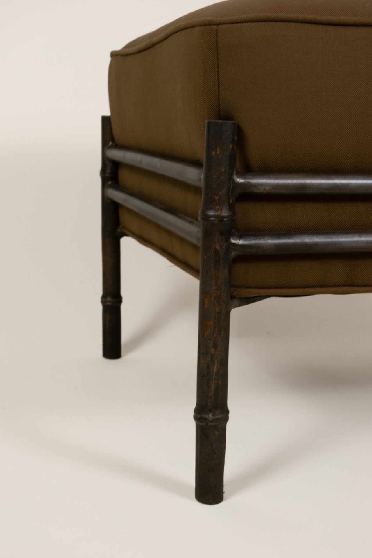 TTMM Bamboo Frame Box Ottoman