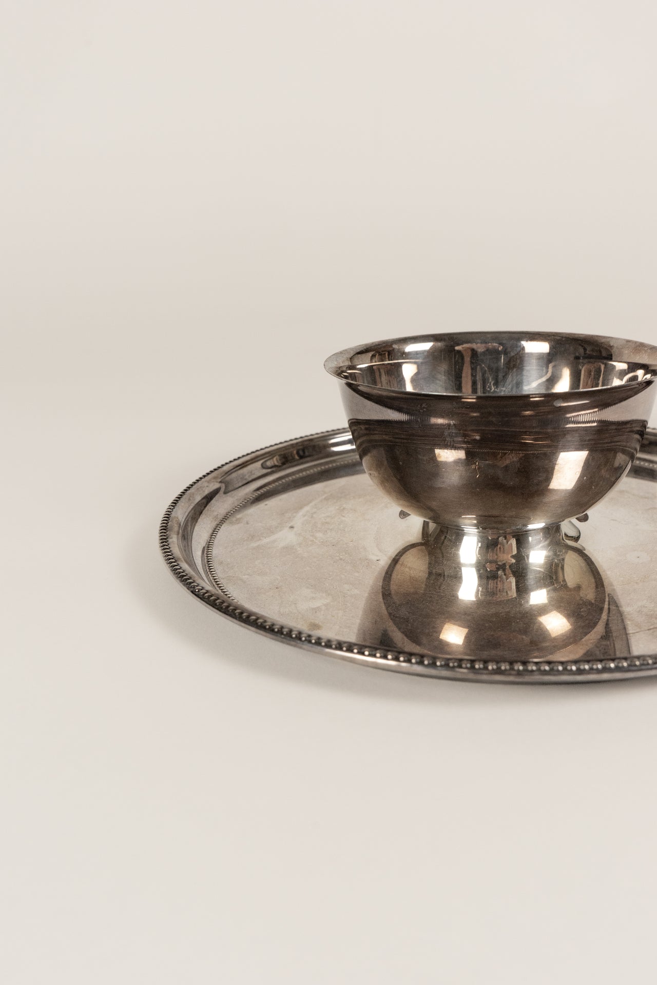 Towle Electro Plated Silver Caviar Tray