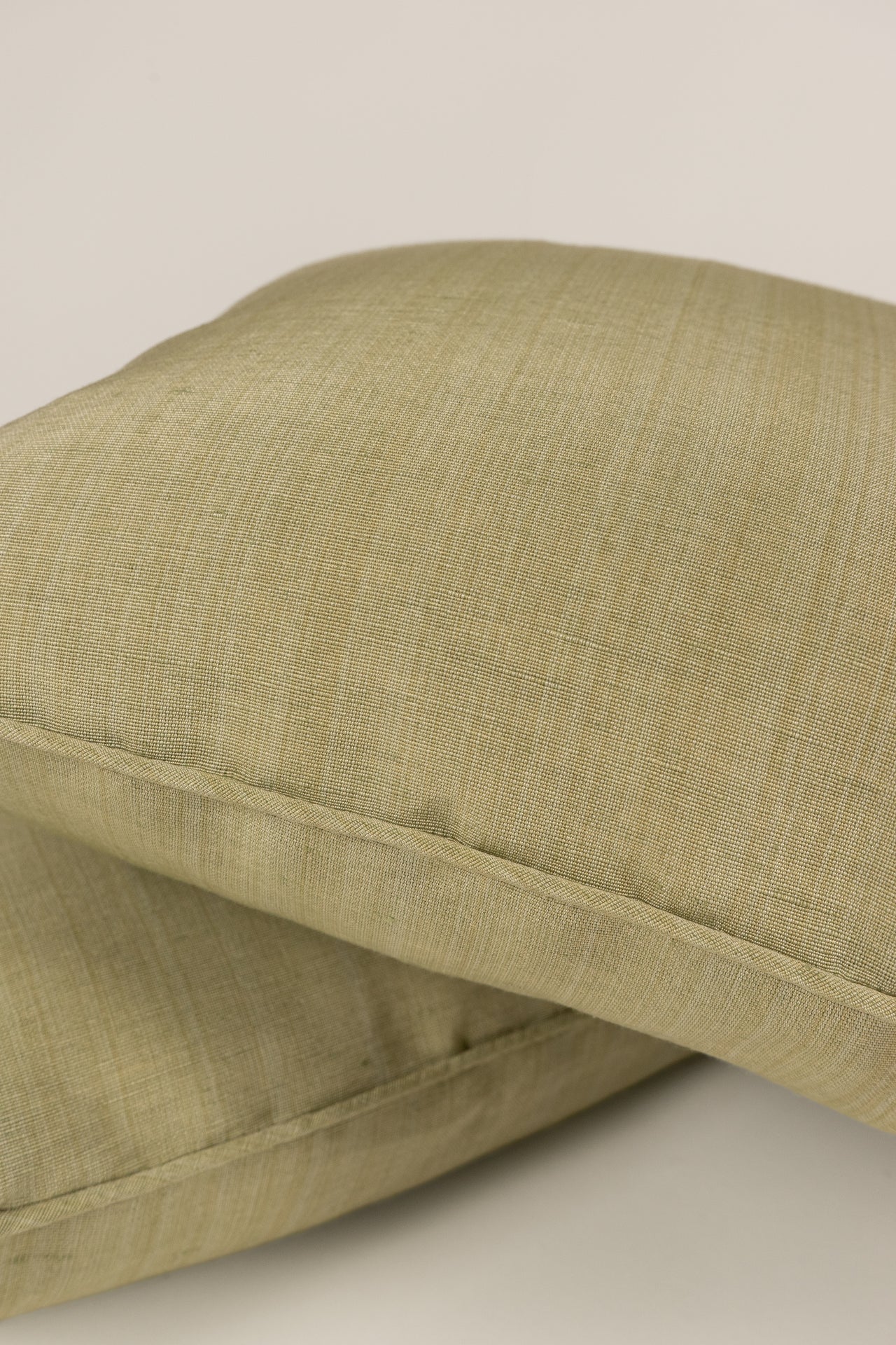 TTMM Mint Linen Lumbar Pillow