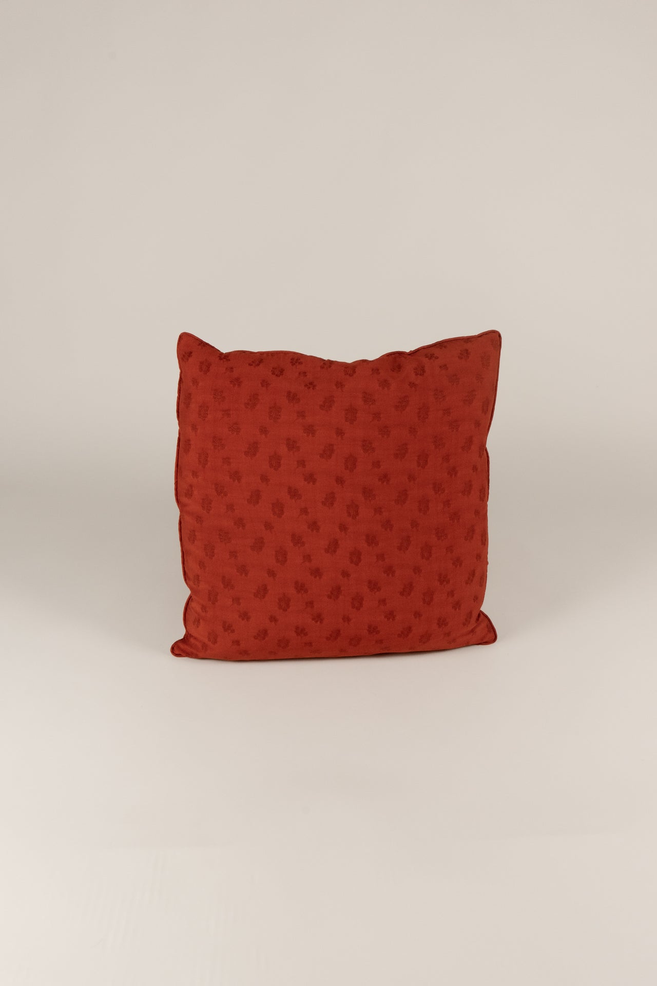 TTMM Rust Jacquard Medium Throw Pillow
