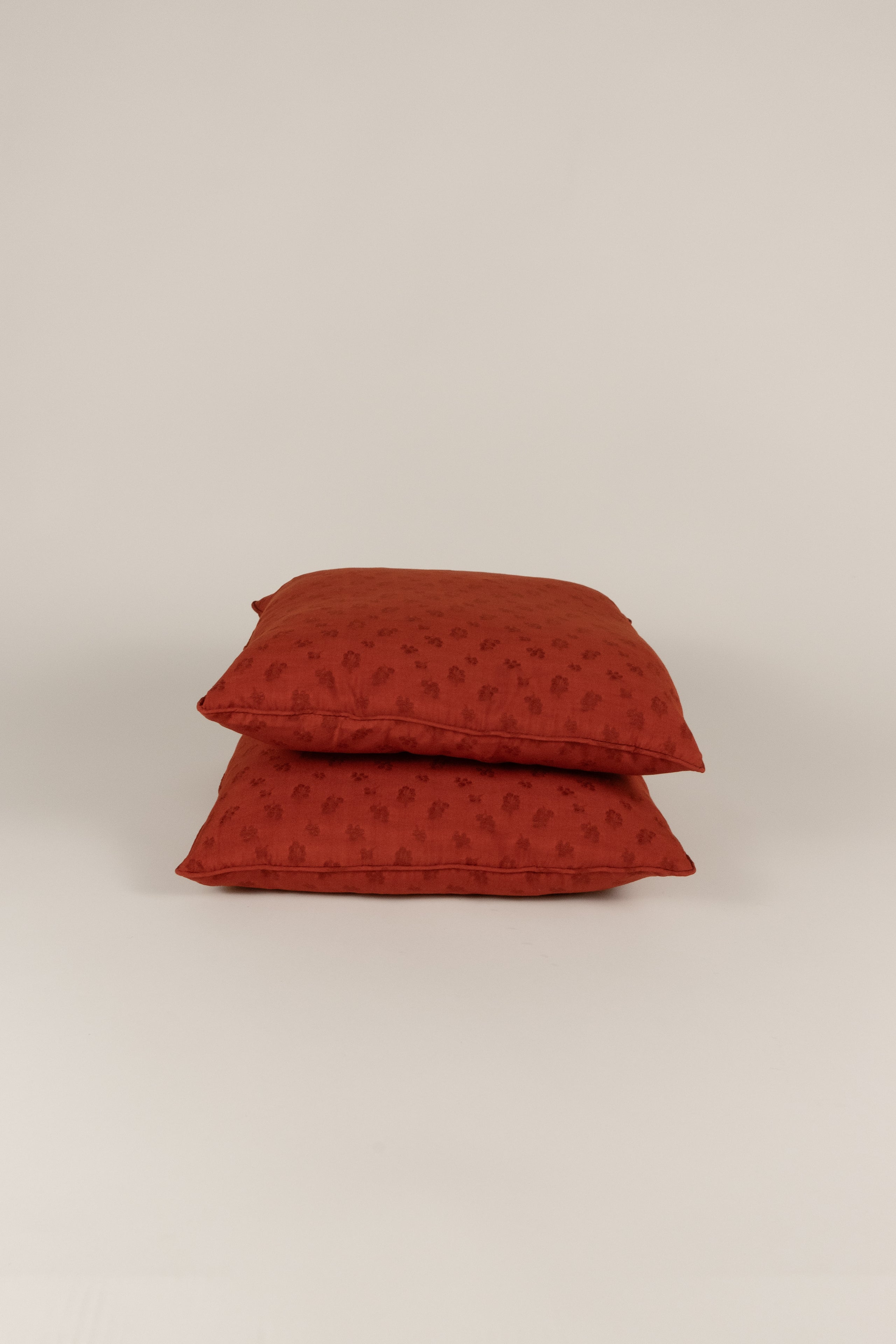TTMM Rust Jacquard Medium Throw Pillow