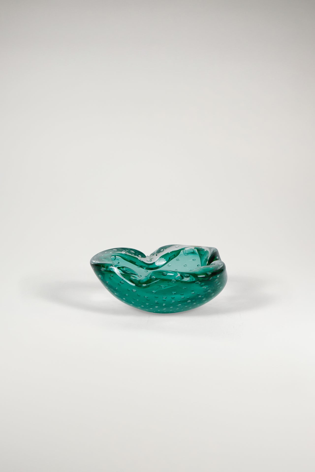 Green Heart Murano Bowl