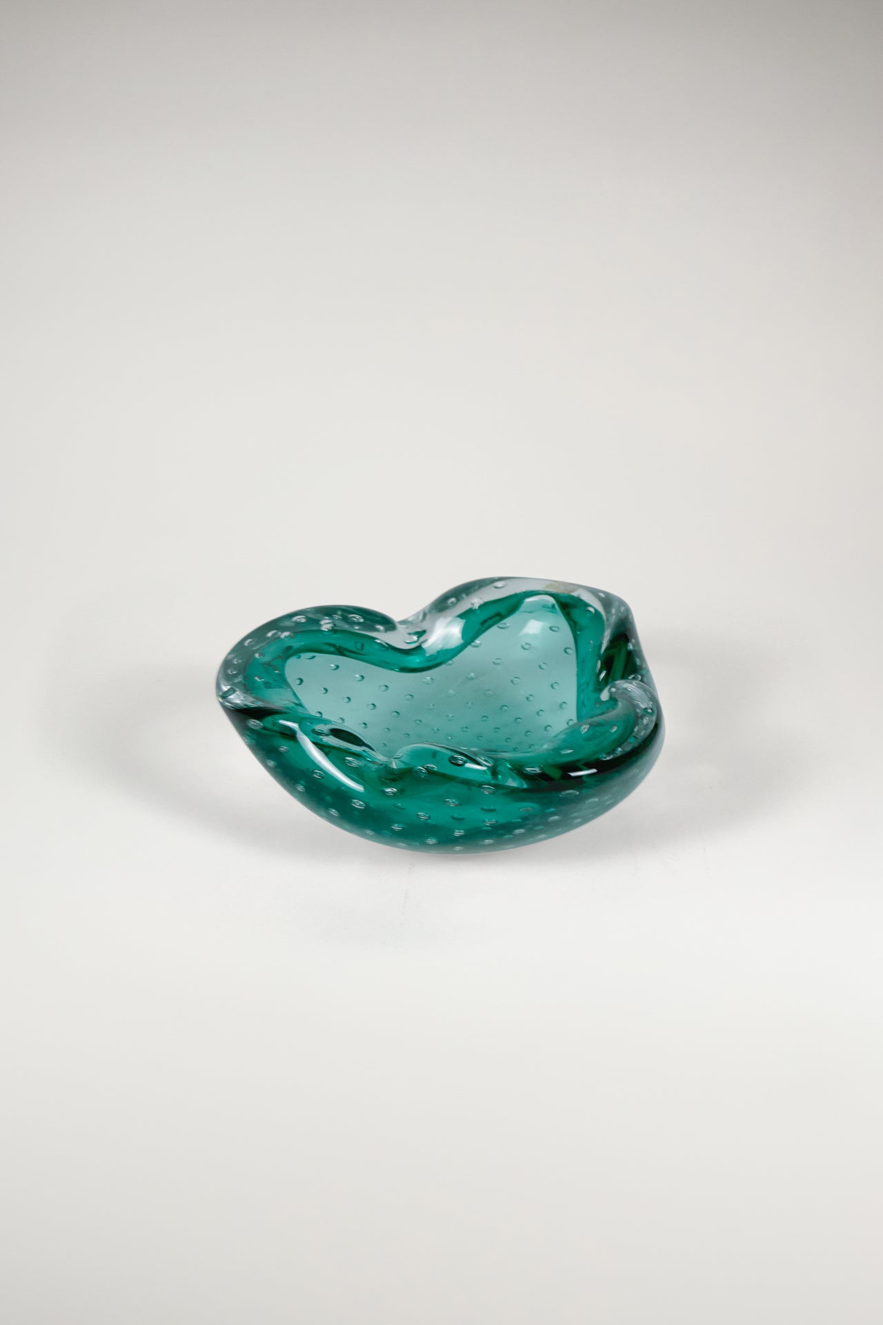 Green Heart Murano Bowl