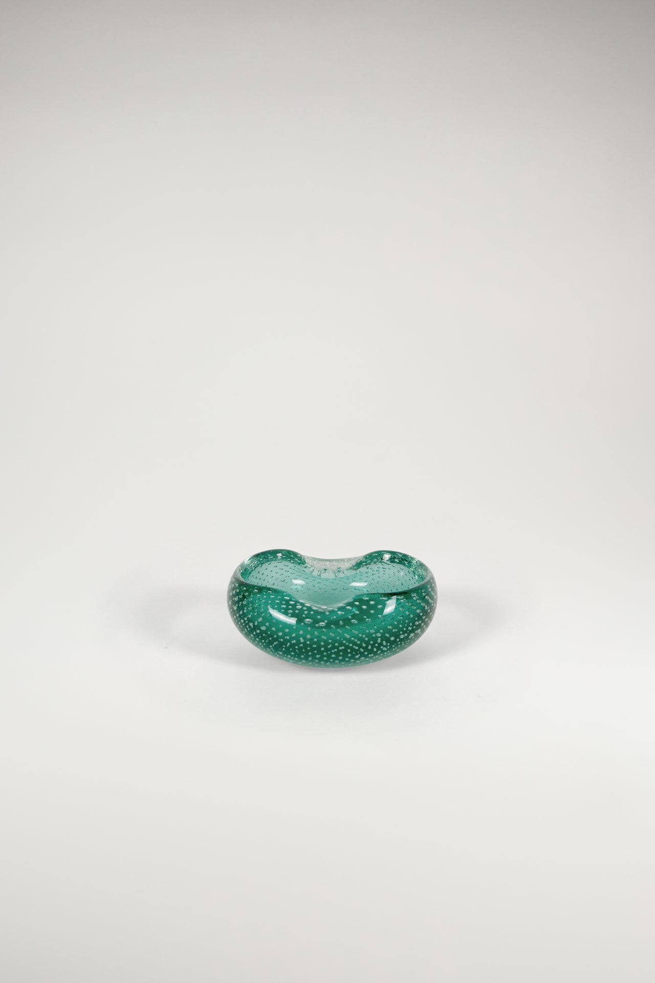 Blue Specked Murano Bowl