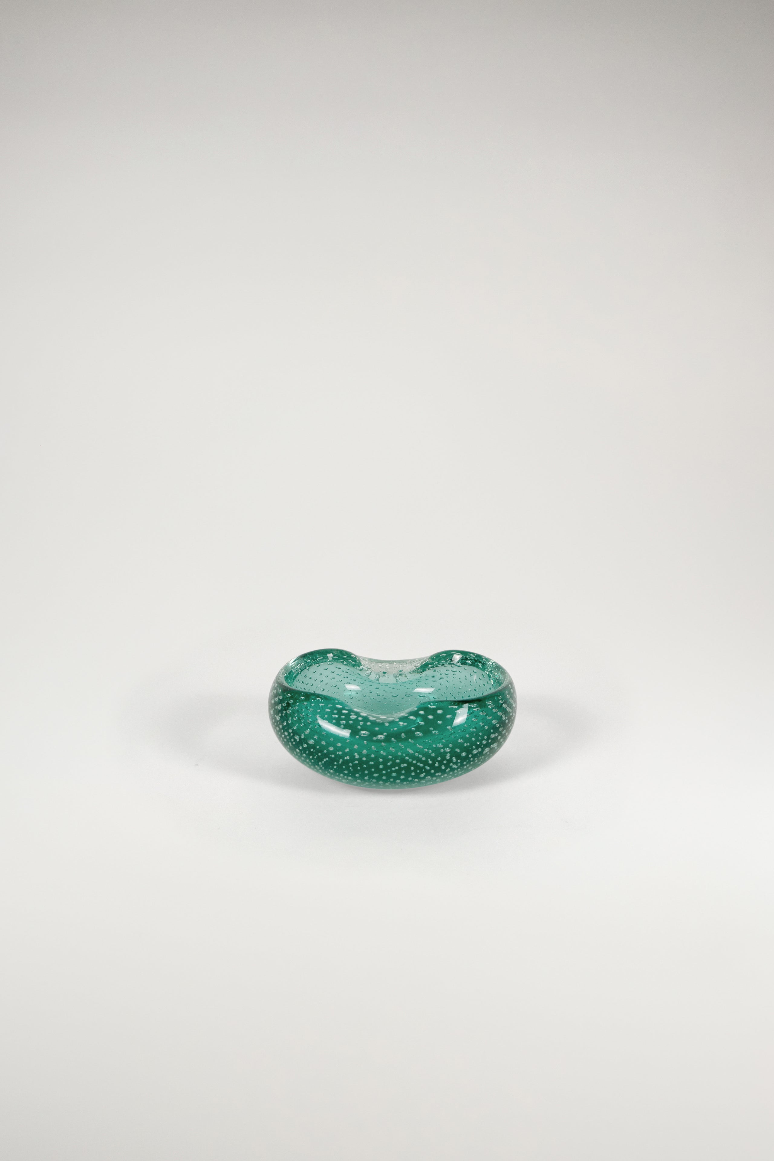 Blue Specked Murano Bowl