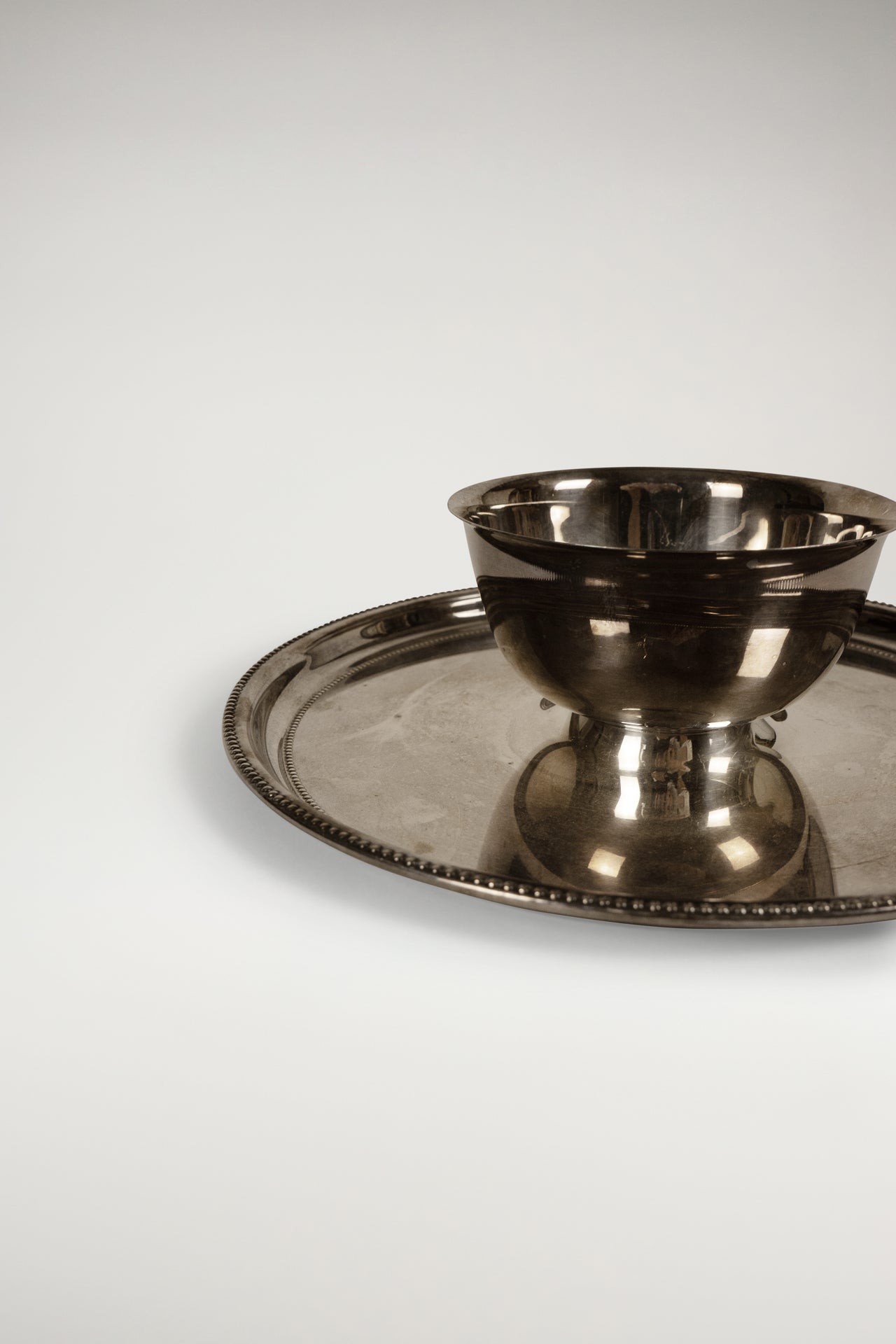 Towle Electro Plated Silver Caviar Tray