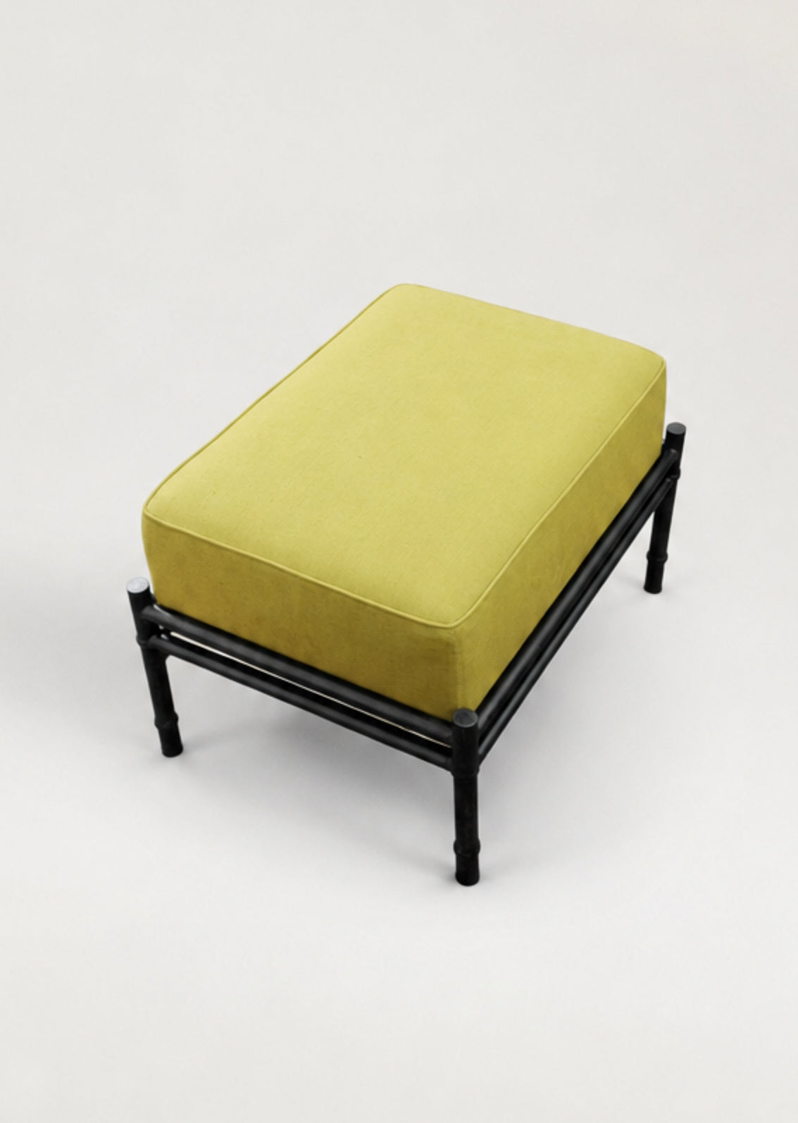 TTMM Bamboo Frame Box Ottoman
