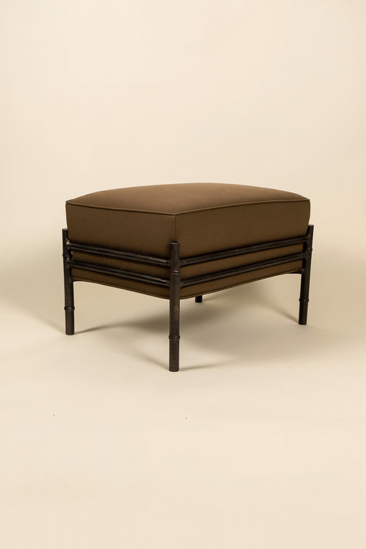 TTMM Bamboo Frame Box Ottoman